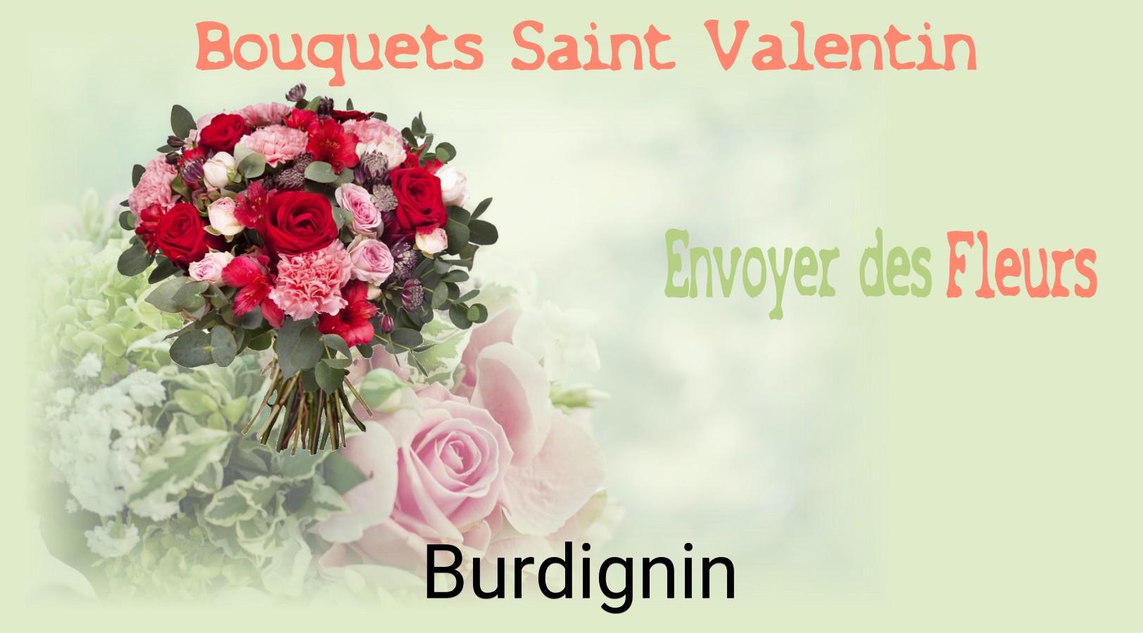 Roses de Saint-Valentin livrées à Burdignin